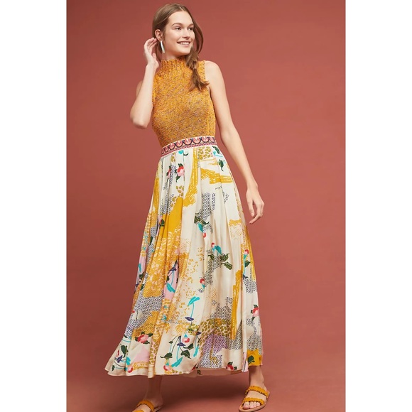 ANTHROPOLOGIE Knit Mock Turtleneck Sweater Tank Top NWOT Size XL - Picture 2 of 10